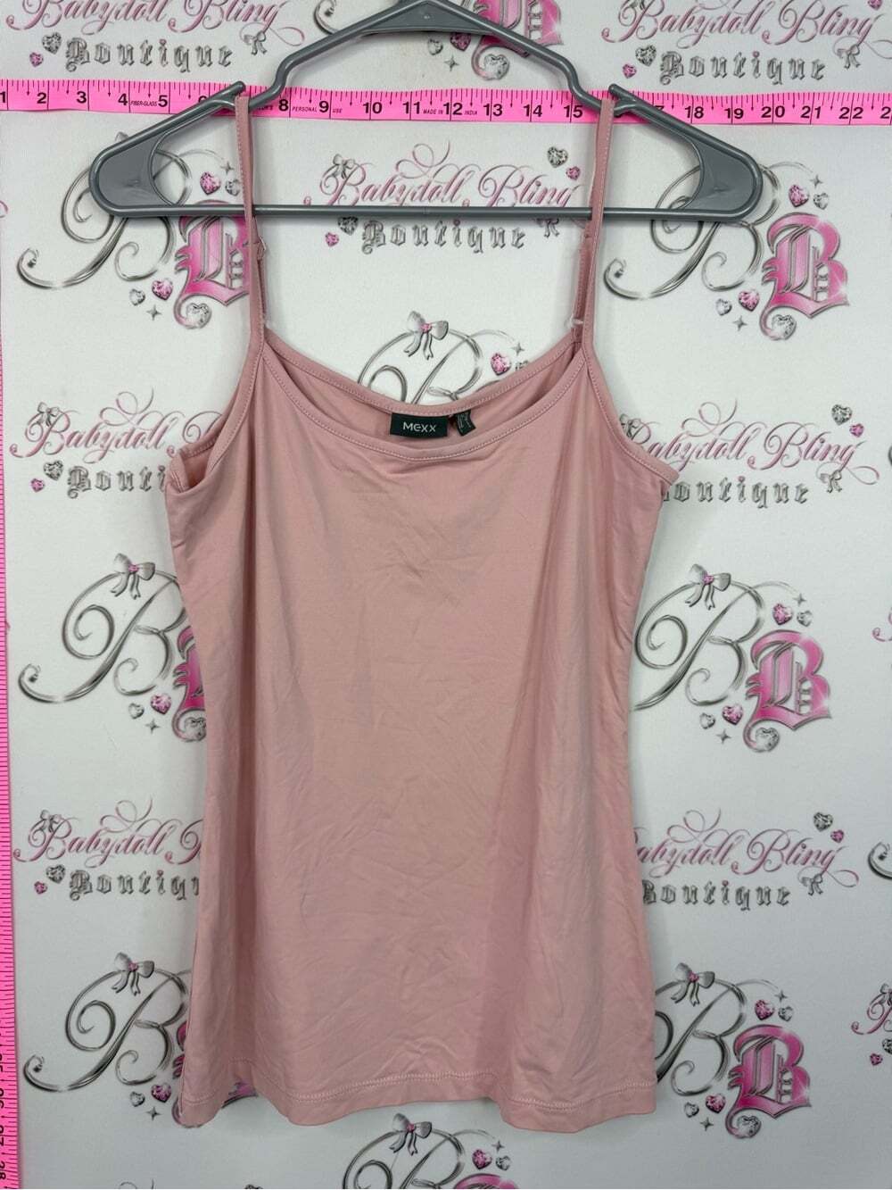 Mexx Dusty Pink Spaghetti Strap Camisole